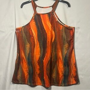 Women's Multicolor Halter Top